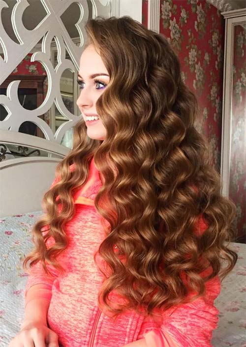Long Curly Hairstyles: 51 Chic Styles & Styling Tips