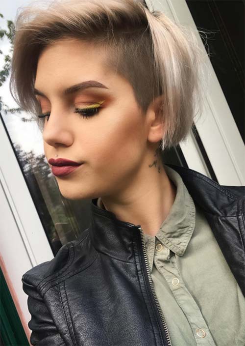 Trendy Short Undercut Hairstyles for Women: 51 Edgy Looks