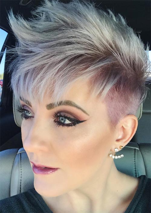 Trendy Short Undercut Hairstyles for Women: 51 Edgy Looks