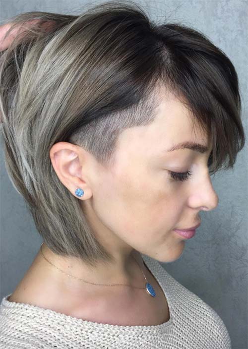 Trendy Short Undercut Hairstyles for Women: 51 Edgy Looks