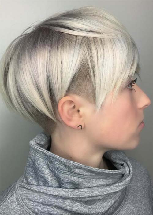 Trendy Short Undercut Hairstyles for Women: 51 Edgy Looks