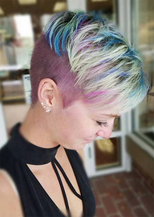 Trendy Short Undercut Hairstyles for Women: 51 Edgy Looks