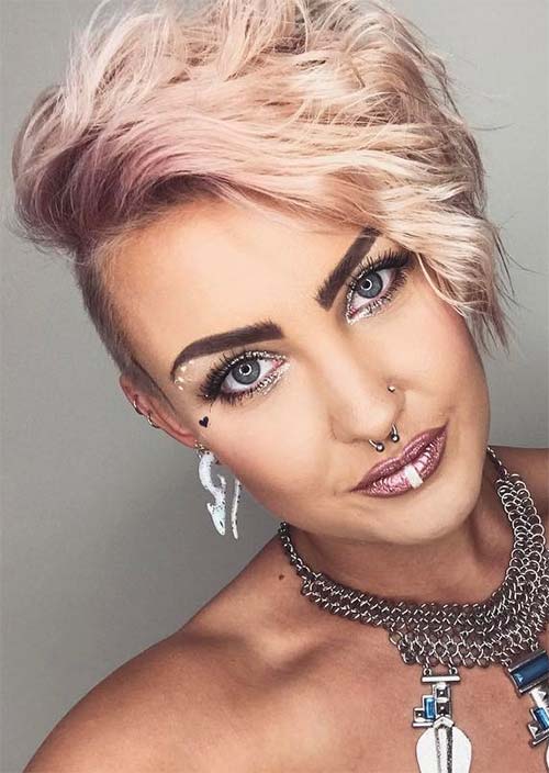 Trendy Short Undercut Hairstyles for Women: 51 Edgy Looks
