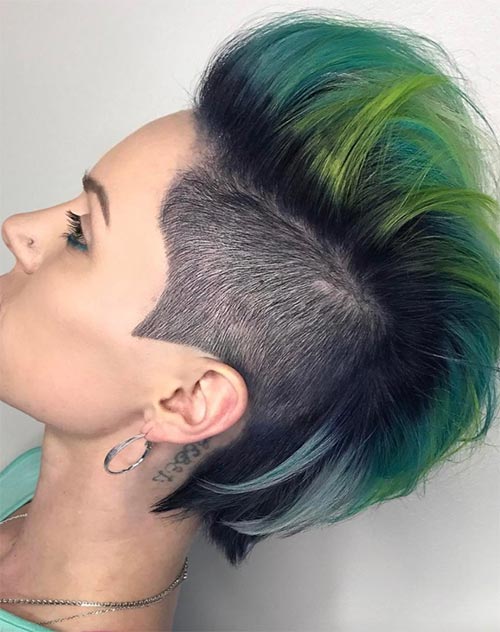Trendy Short Undercut Hairstyles for Women: 51 Edgy Looks