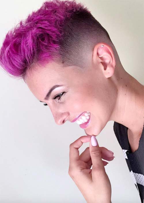 Trendy Short Undercut Hairstyles for Women: 51 Edgy Looks