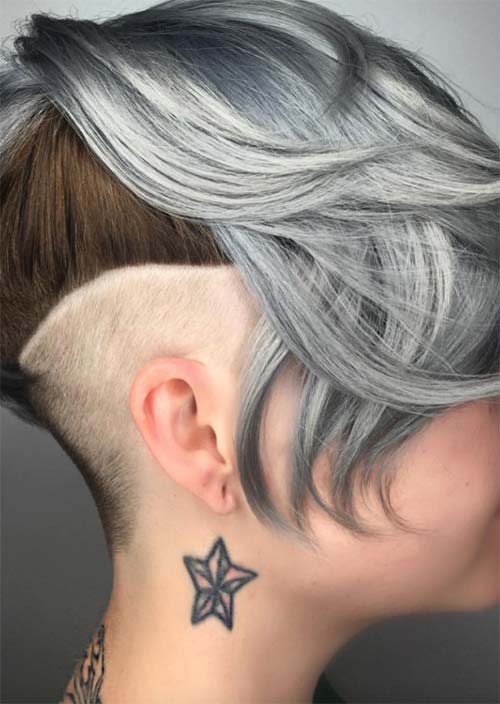 Trendy Short Undercut Hairstyles for Women: 51 Edgy Looks