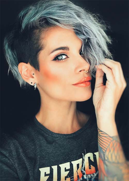 Trendy Short Undercut Hairstyles for Women: 51 Edgy Looks