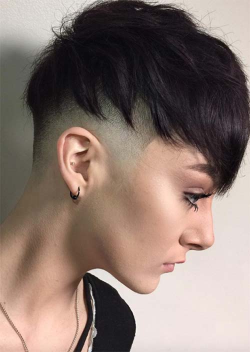Trendy Short Undercut Hairstyles for Women: 51 Edgy Looks