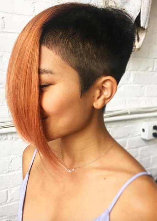 Trendy Short Undercut Hairstyles for Women: 51 Edgy Looks