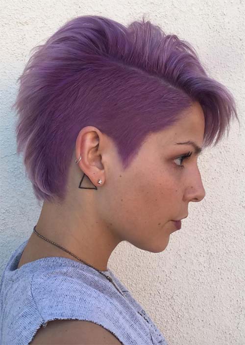 Trendy Short Undercut Hairstyles for Women: 51 Edgy Looks