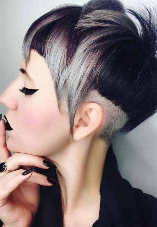 Trendy Short Undercut Hairstyles for Women: 51 Edgy Looks