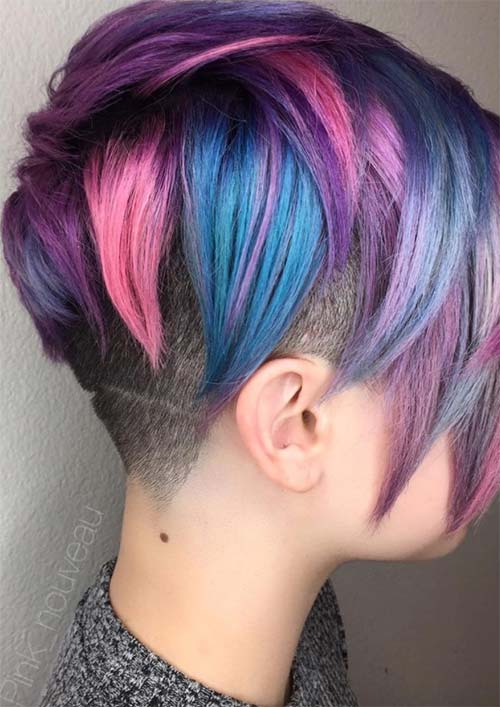 Trendy Short Undercut Hairstyles for Women: 51 Edgy Looks
