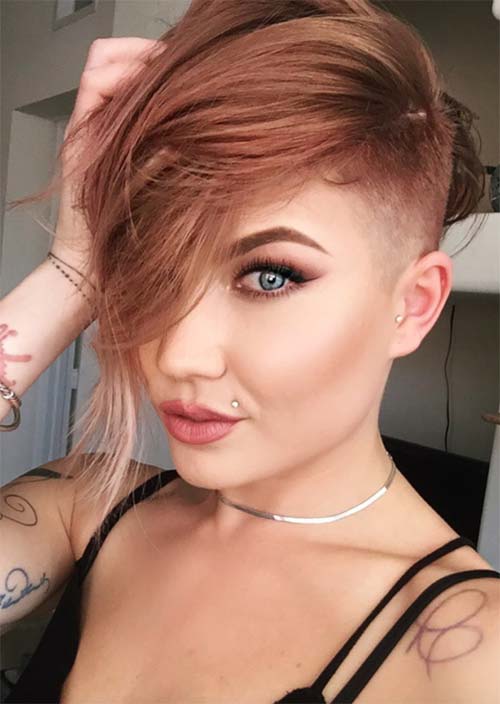 Trendy Short Undercut Hairstyles for Women: 51 Edgy Looks
