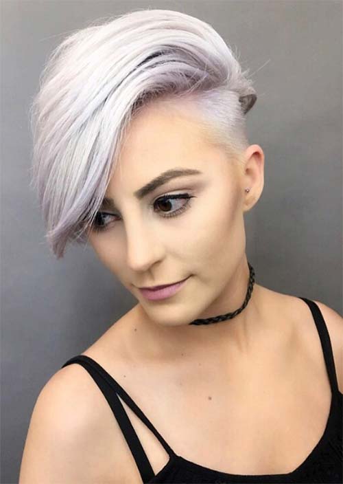 Trendy Short Undercut Hairstyles for Women: 51 Edgy Looks