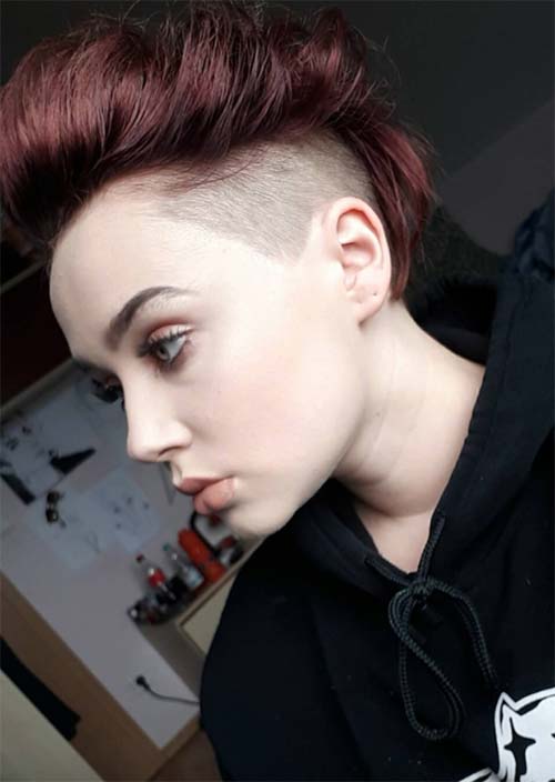 Trendy Short Undercut Hairstyles for Women: 51 Edgy Looks