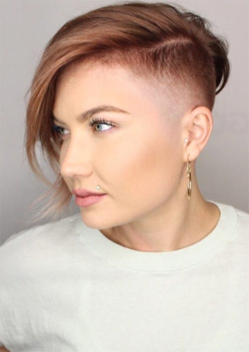 Trendy Short Undercut Hairstyles for Women: 51 Edgy Looks