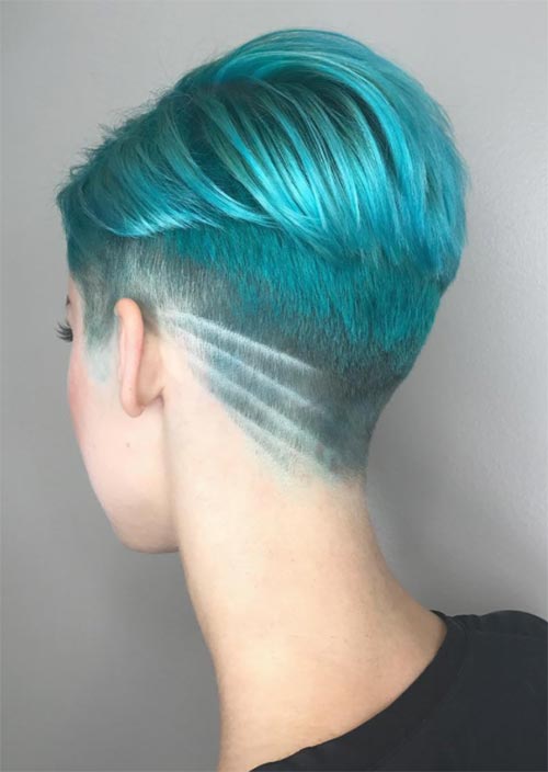 Trendy Short Undercut Hairstyles for Women: 51 Edgy Looks