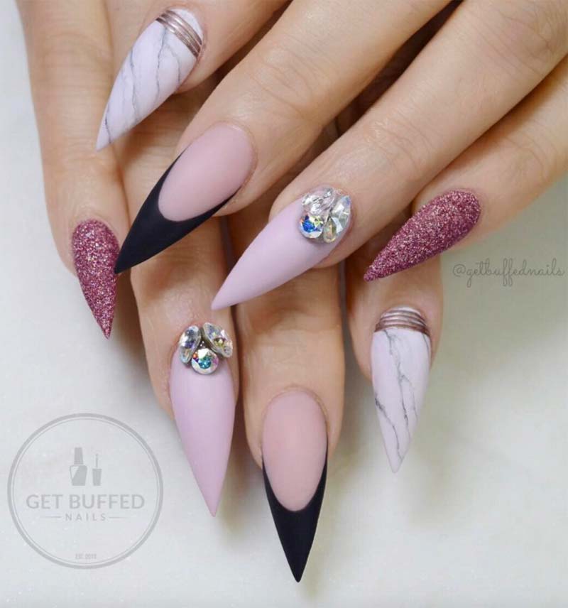 51 Acrylic Nail Designs for 2024: Inspiration & Ideas