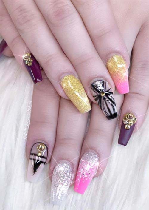 51 Acrylic Nail Designs for 2024: Inspiration & Ideas