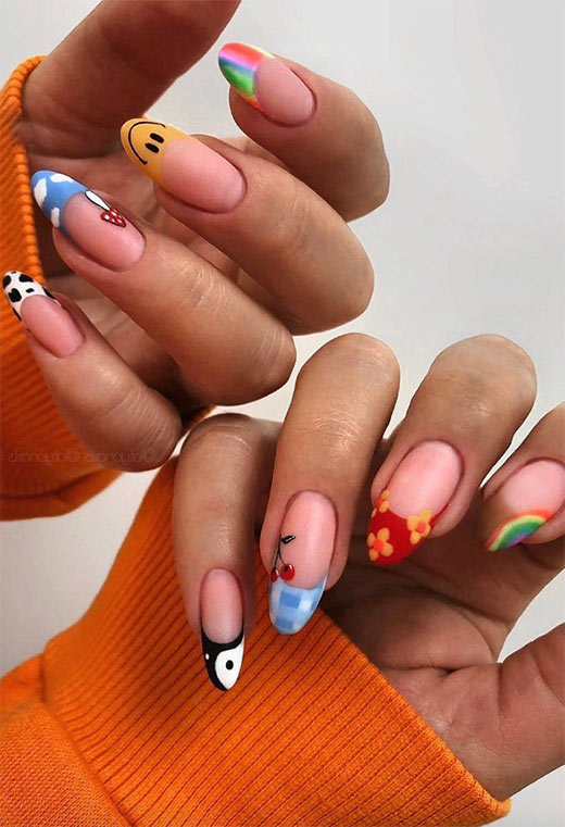 53 Stunning Flower Nail Designs for Every Season | Nail Art Ideas