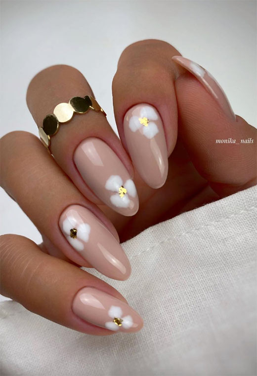 53 Stunning Flower Nail Designs for Every Season | Nail Art Ideas
