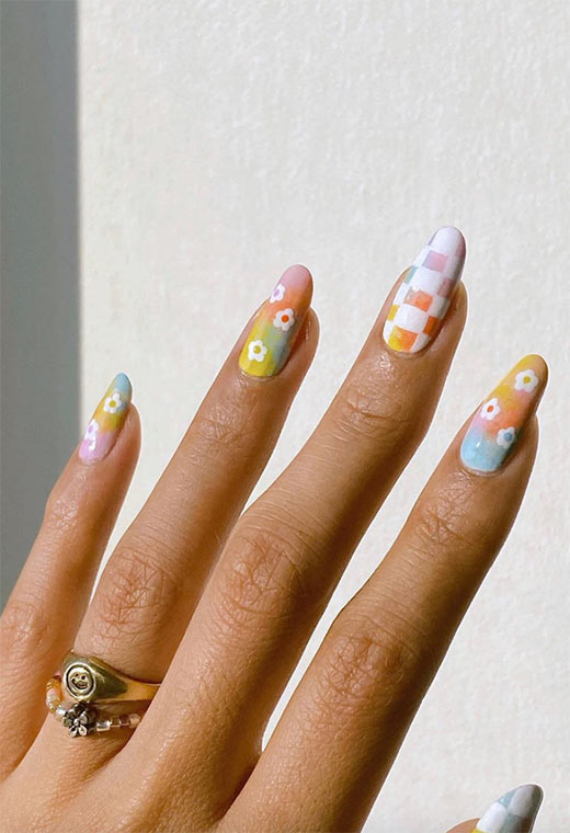 53 Stunning Flower Nail Designs for Every Season | Nail Art Ideas