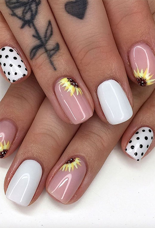 53 Stunning Flower Nail Designs for Every Season | Nail Art Ideas