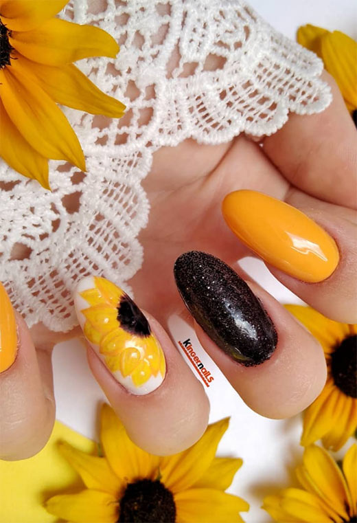 53 Stunning Flower Nail Designs for Every Season | Nail Art Ideas
