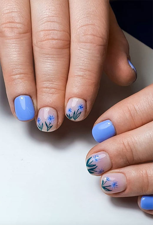 53 Stunning Flower Nail Designs for Every Season | Nail Art Ideas