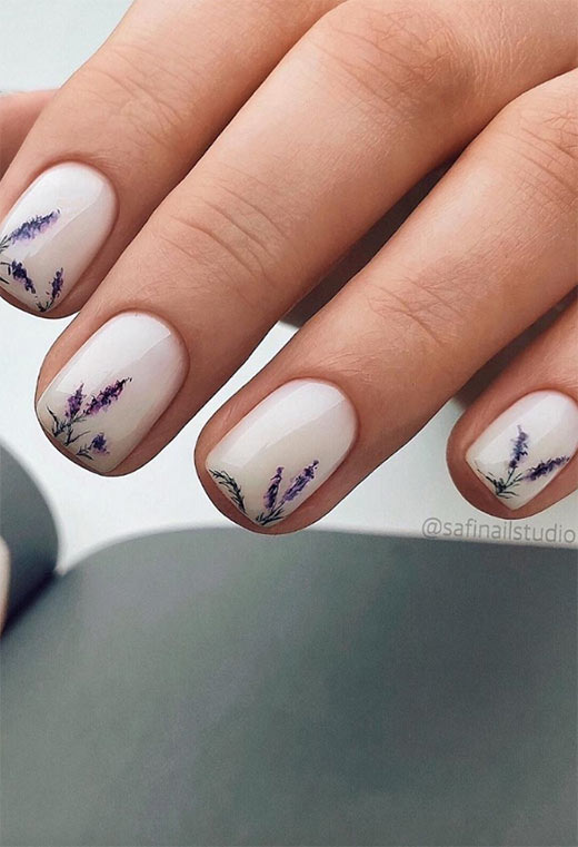 53 Stunning Flower Nail Designs for Every Season | Nail Art Ideas