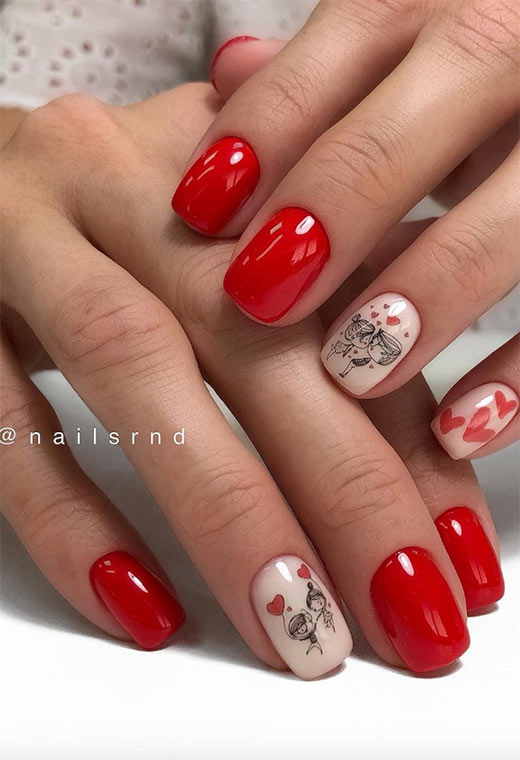 Valentine s Day Nail Designs 2024: Romantic & Trendy Ideas