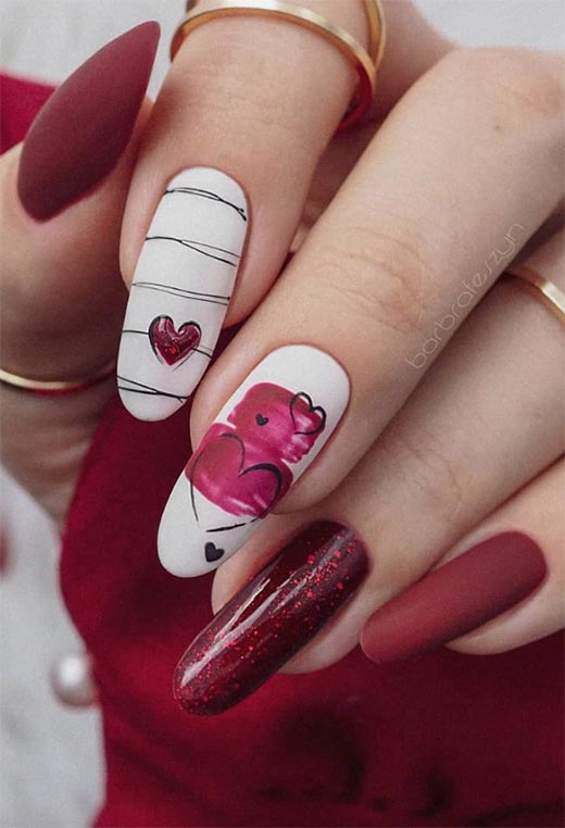 Valentine s Day Nail Designs 2024: Romantic & Trendy Ideas