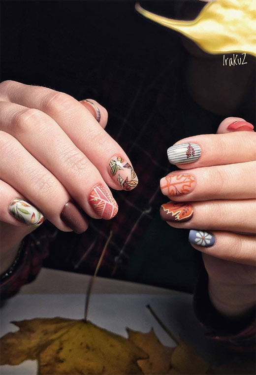 71 Stunning Fall Nail Designs for Autumn 2024