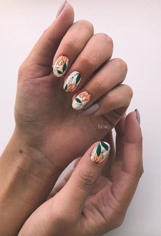 71 Stunning Fall Nail Designs for Autumn 2024