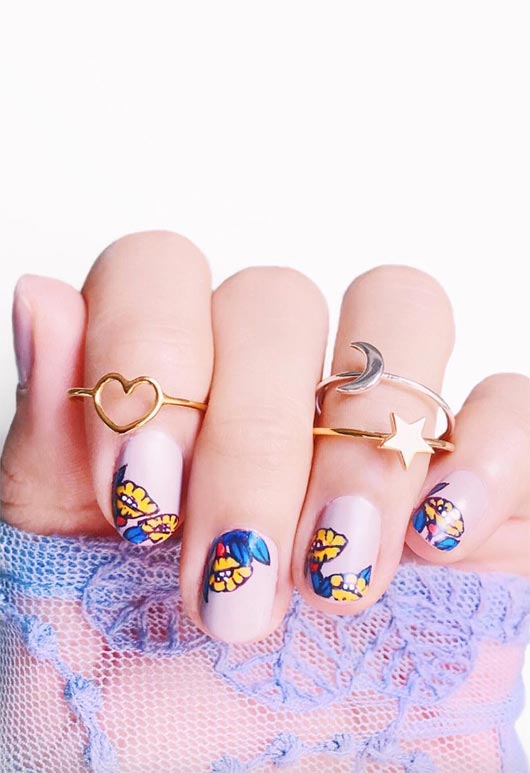 65+ Stunning Nail Art Designs for Short Nails | Trends & Ideas