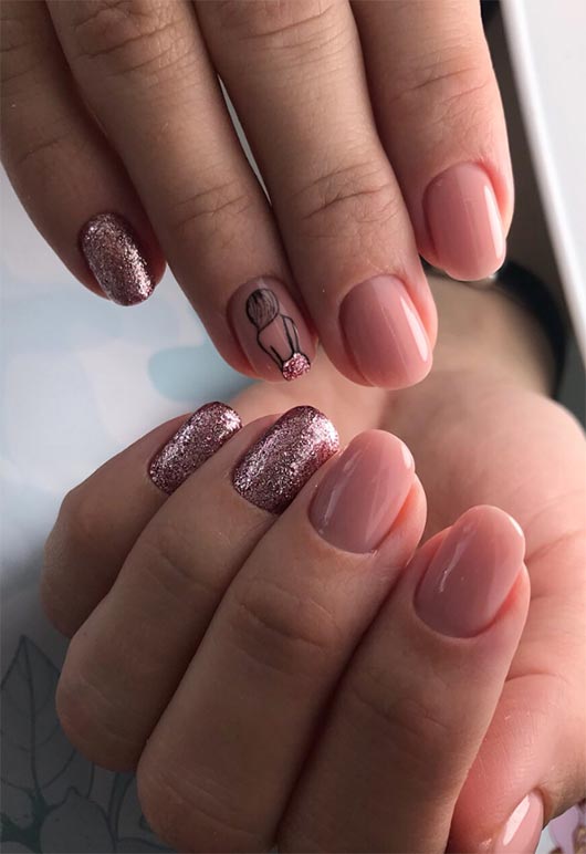 65+ Stunning Nail Art Designs for Short Nails | Trends & Ideas