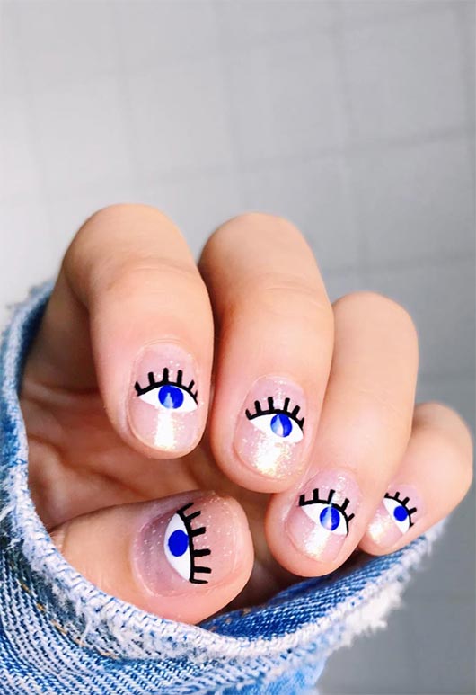 65+ Stunning Nail Art Designs for Short Nails | Trends & Ideas