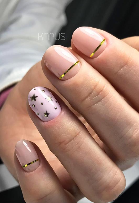 65+ Stunning Nail Art Designs for Short Nails | Trends & Ideas