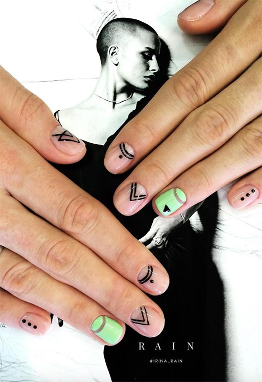 65+ Stunning Nail Art Designs for Short Nails | Trends & Ideas