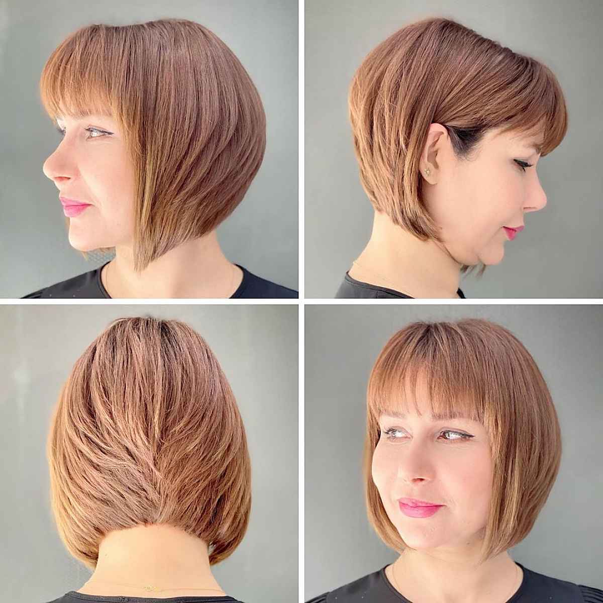 Short Layered Bob with Bangs: Style Tips & Customization