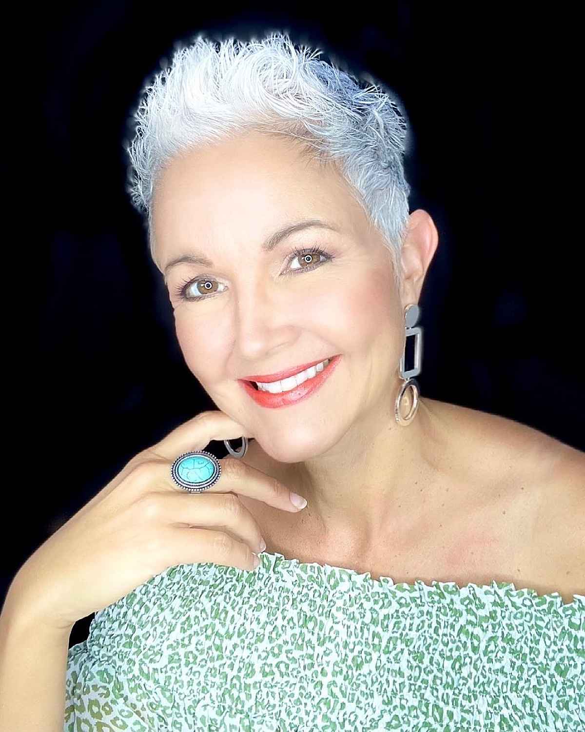 Stylish Short Spiky Haircuts for Women 60+ | Modern Looks
