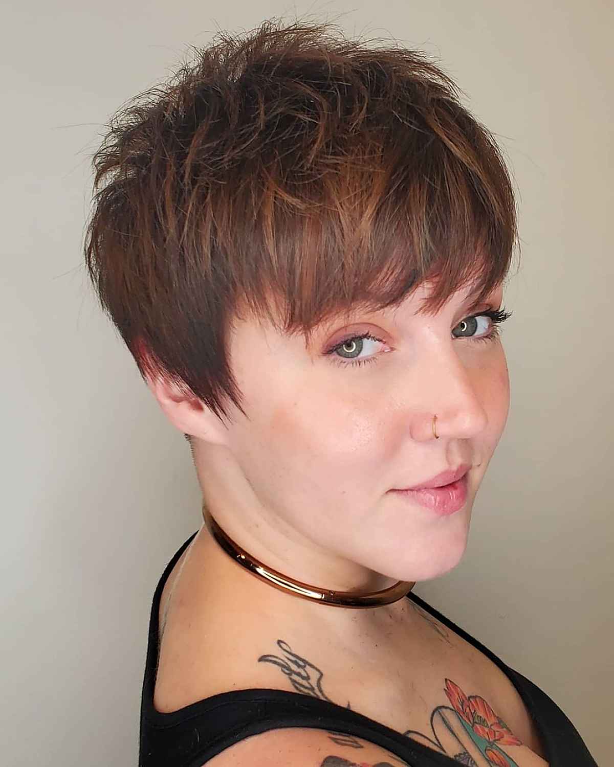 Trending Short Haircuts with Long Bangs | 2024 Styles