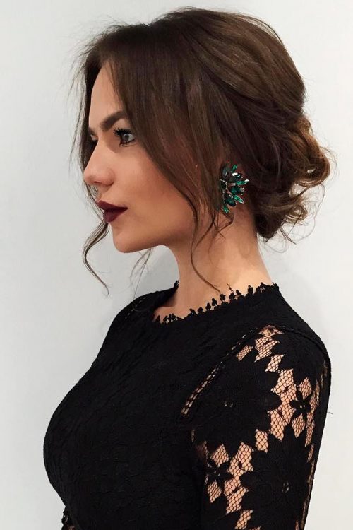 25 Elegant Updos for Medium Length Hair | Easy Hairstyles
