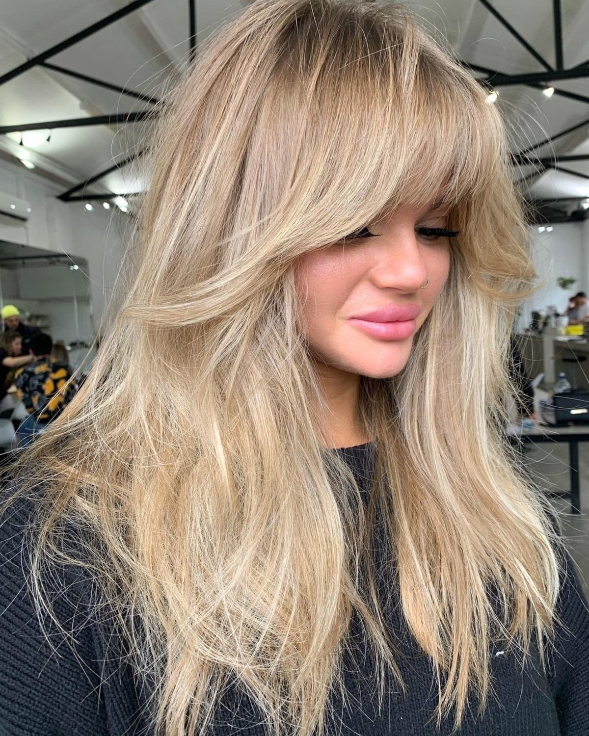 Long Hair with Bangs: 42 Stunning Styles & Inspiration for 2024