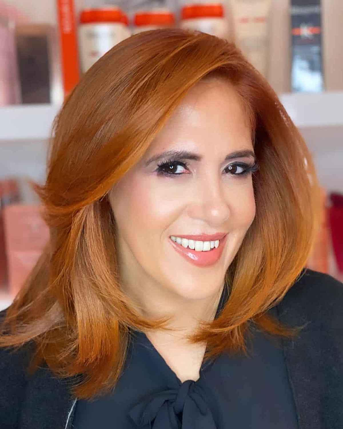 Best Fall Hair Colors for Women Over 40 | 2024 Trends