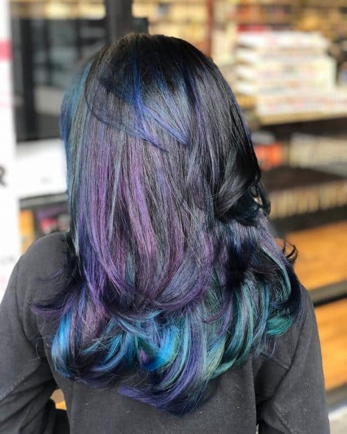 Blue & Purple Hair Color Ideas: Stunning Examples for 2024