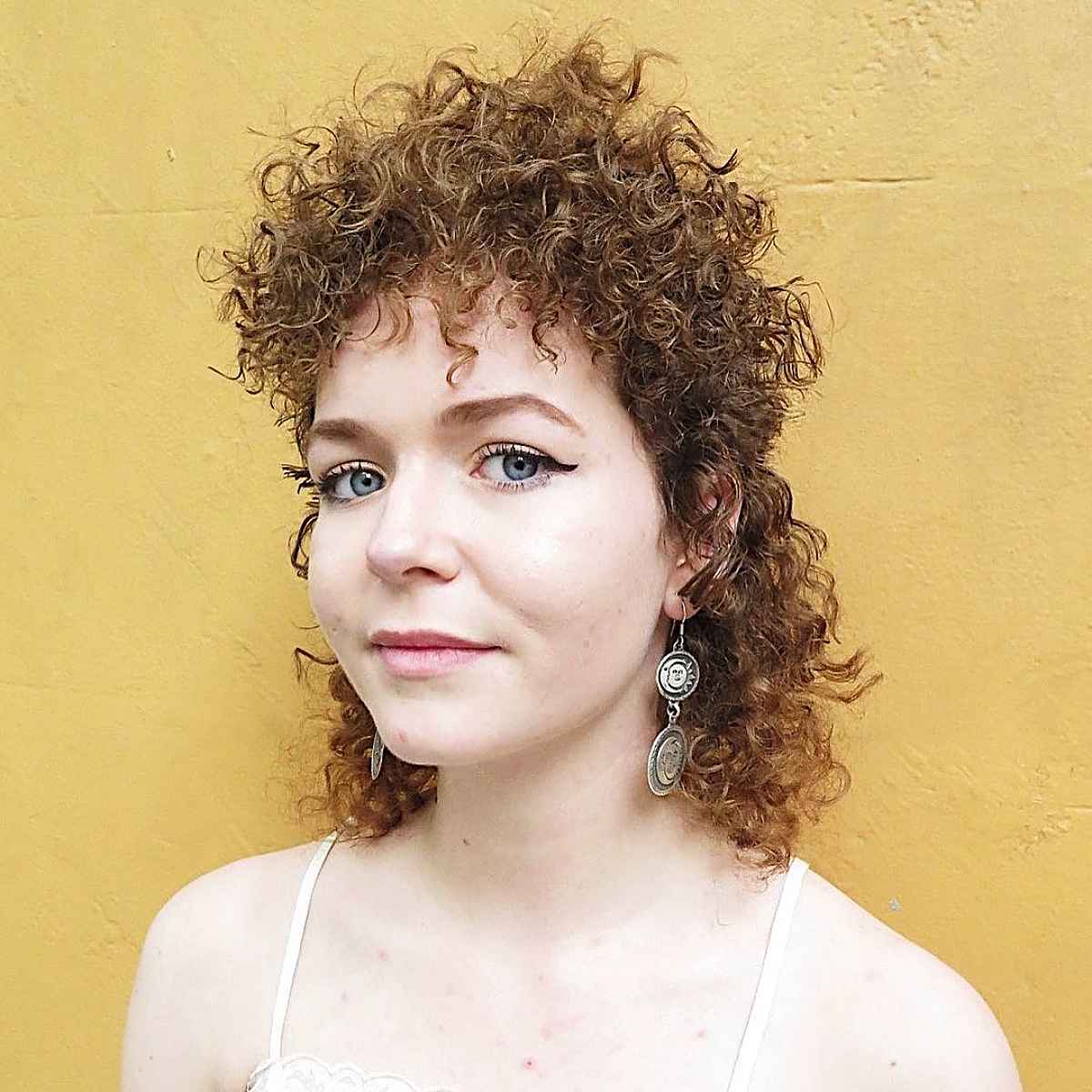 Curly Mullet Styles: 26 Modern Looks for Defined Curls