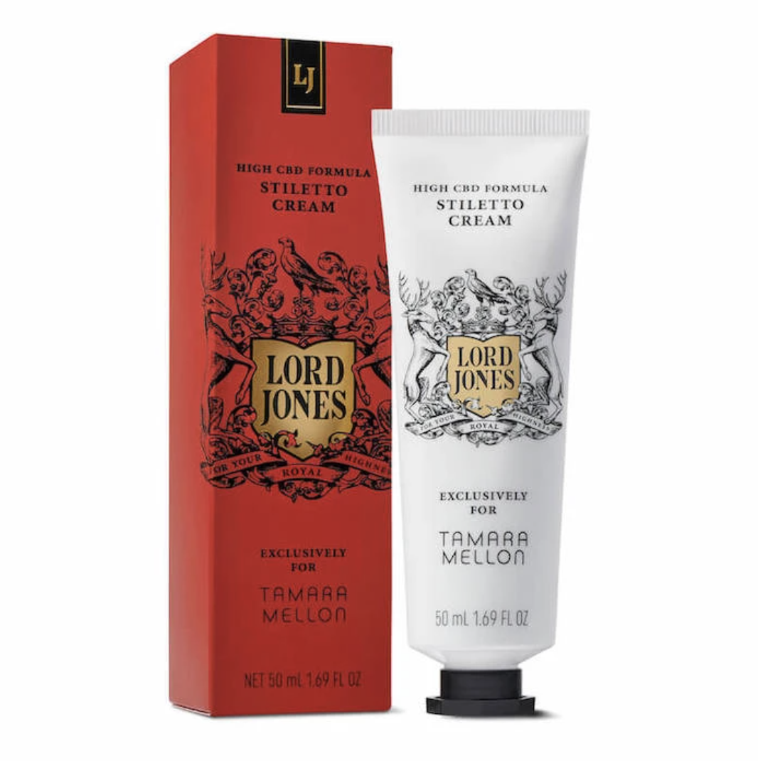 Ellen Pompeo s Secret to Pain-Free Heels: Lord Jones CBD Foot Cream