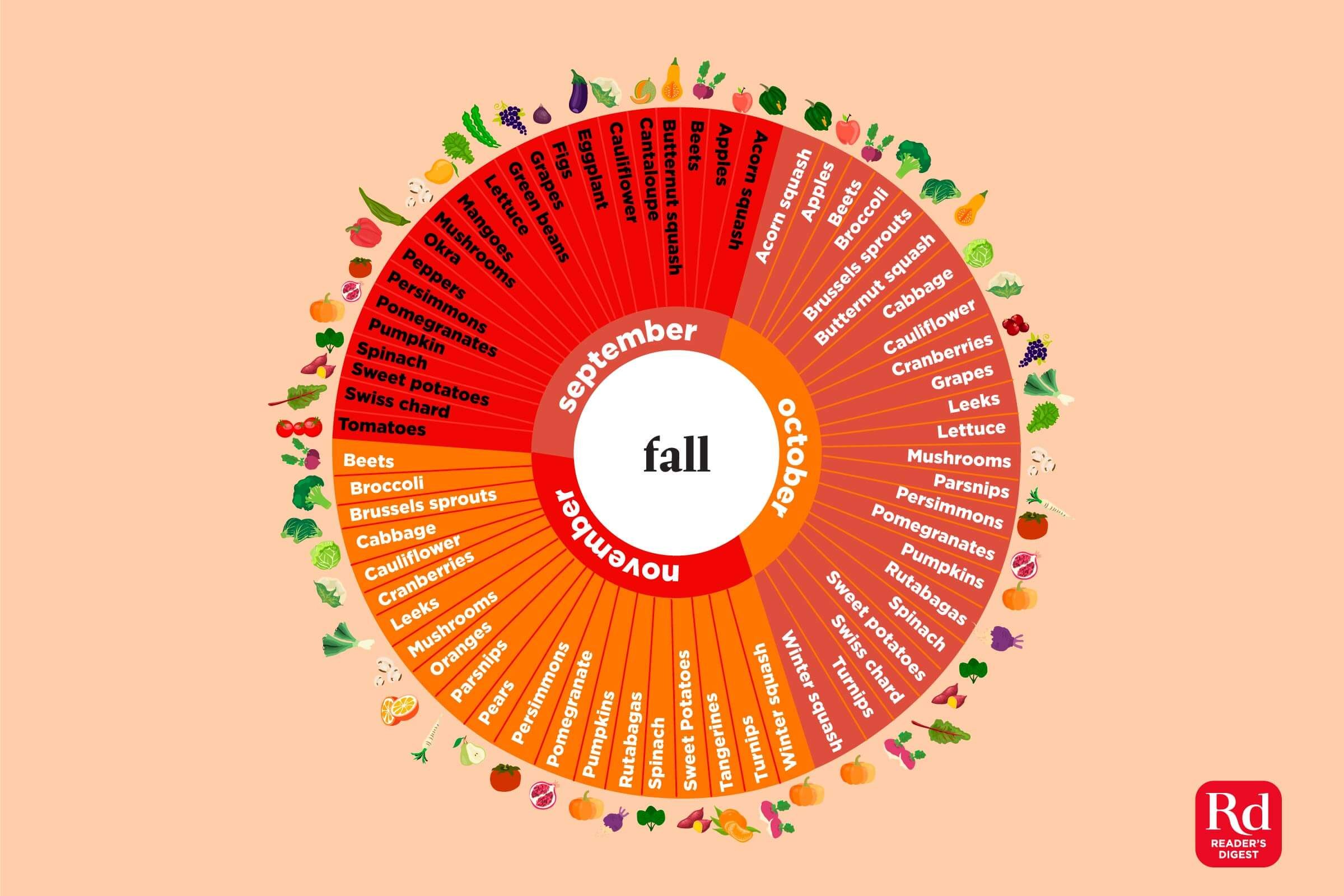 Seasonal Fruits & Vegetables: A Month-by-Month Guide for Peak Flavor & Nutrition
