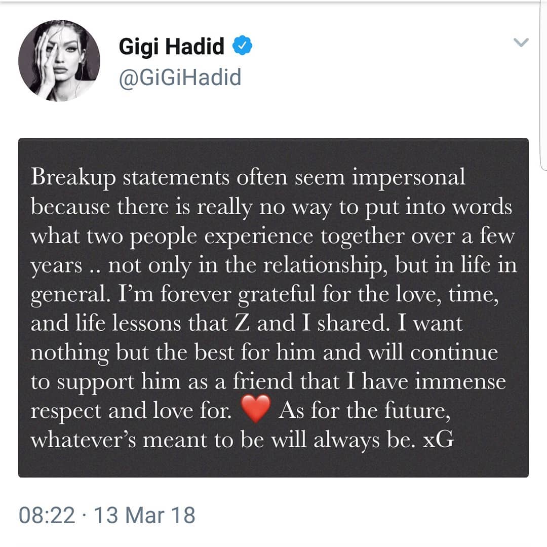 Zayn Malik & Gigi Hadid: A Look Back at Their Romance & Why It Mattered